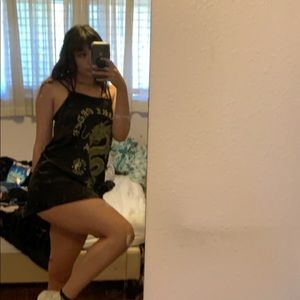 New girl order Japanese silk dress